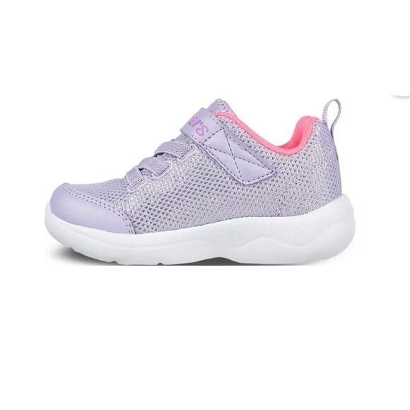 Skechers Toddler Girls Skech-Stepz 2.0 Easy Peasy Athletic Sneaker Purple size 7 - Picture 2 of 8